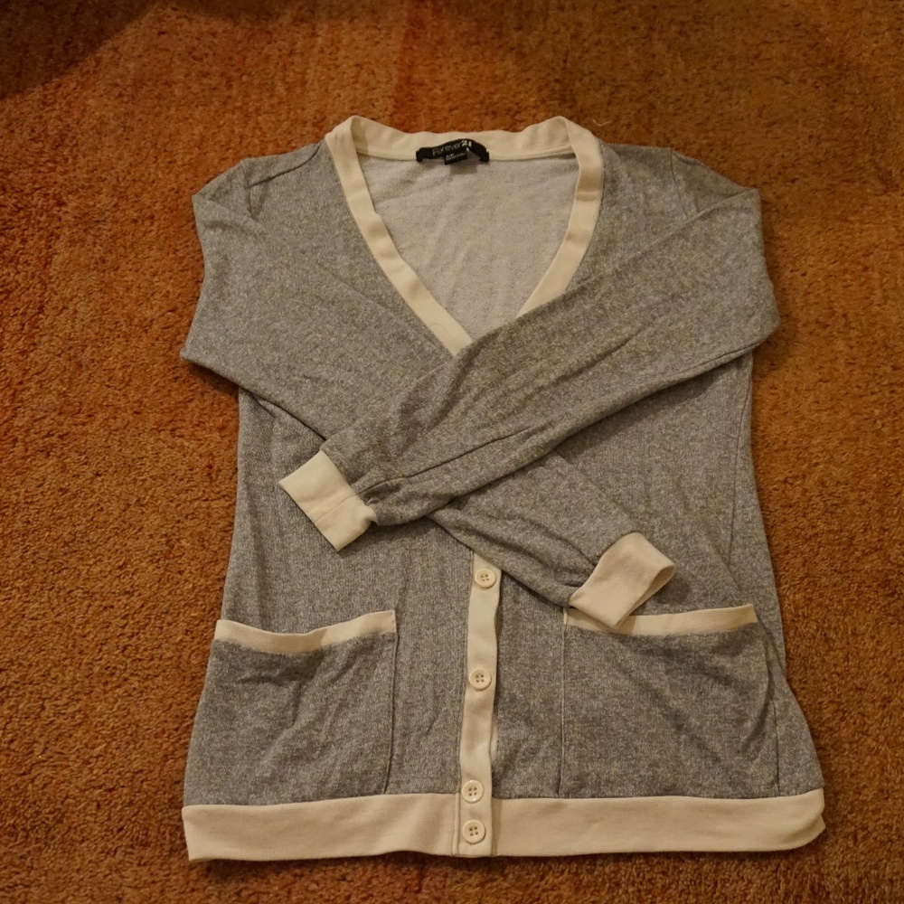 Light Gray Cardigan